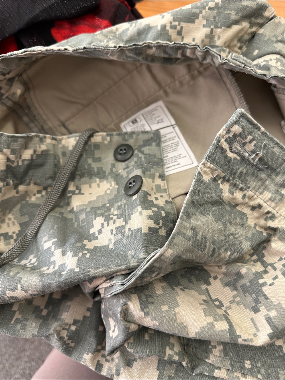 Team Soldier Certified Gear Men's large Digital Camo Cargo trouser - Green/Tan - Picture 7 of 8